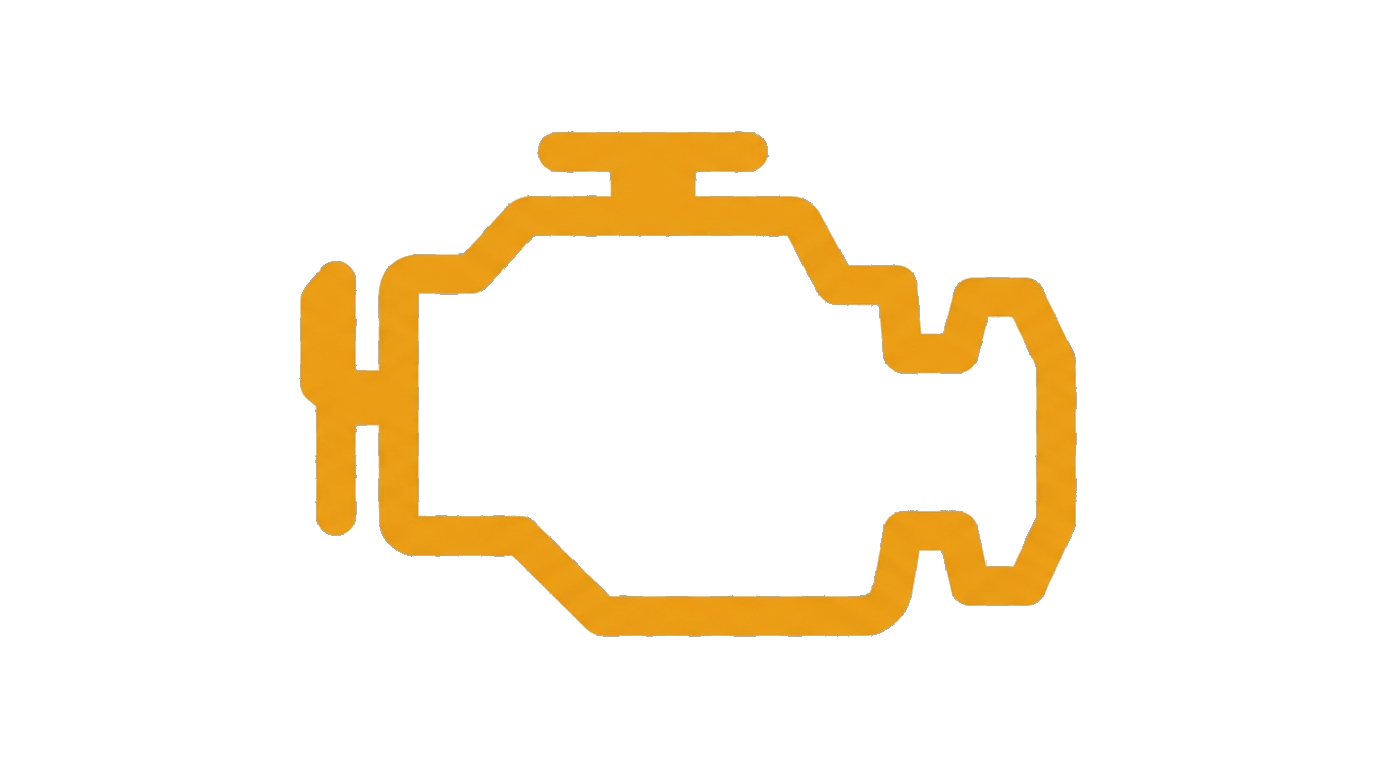 Check Engine Light (Steady) dashboard icon